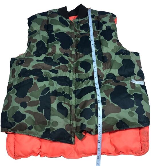 Hunting camouflage quilted vest large - Picture 3 of 7